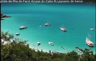 Passeio de barco prainhas do pontal do atalaia